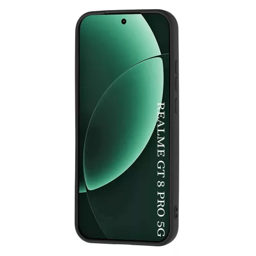 Realme GT 8 Pro Fekete Techsuit SoftFlex [Kör alakú kamerakivágás]-5949419365469 2 kép