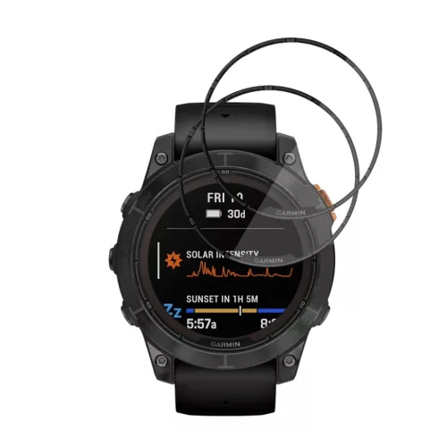 Garmin Fenix 7 Pro Solar Black Techsuit Nano Flex (2 pack) üvegfólia-5949419364356 2 kép