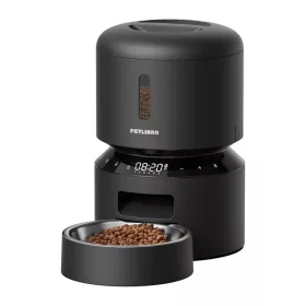 PETLIBRO Granary 5 l-es automata kisállat-etető tállal (fekete)-0754932368584 2 kép