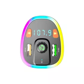 Maxlife BT MXFT-04 Bluetooth FM transzmitter fekete-5907582340164 2 kép