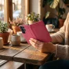 Xiaomi Redmi Note 15 5G MEZZO könyvtok macskás piros tok-5903396457784 4 kép