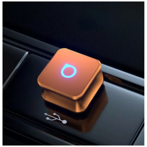 Ottocast CP88-T Mini Cube Bluetooth autós transzmitter narancssárga-6977341740213 4 kép