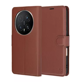 Honor Magic8 Pro Barna Techsuit Bőr Fliptok-5949419359734 1 kép