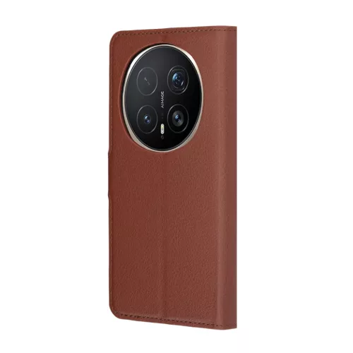 Honor Magic8 Pro Barna Techsuit Bőr Fliptok-5949419359734 5 kép