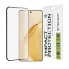 Realme 16 Pro+ Fekete 111D Teljes Fedél / Teljes Ragasztós Üveg / 3D Ívelt Kijelző Techsuit üvegfólia