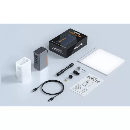 Cycplus AS220 PRO POCKET 2 PRO AIRBANK mini biciklis pumpa-6976297860938 5 kép