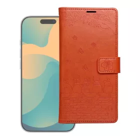 Samsung Galaxy A27 MEZZO könyvtok macskás barna tok-5903396471759 1 kép