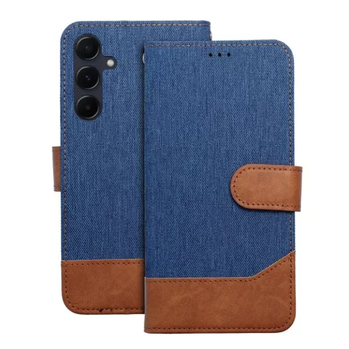 Samsung Galaxy A27 Jeans Book kék tok-5903396469756 2 kép