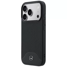 iPhone 17 Pro Max Mercedes Leather Wood Effect and Curve MagSafe feket-3666339618636 2 kép