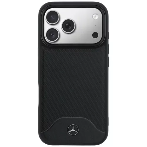 iPhone 17 Pro Max Mercedes Leather Wood Effect and Curve MagSafe feket-3666339618636 3 kép