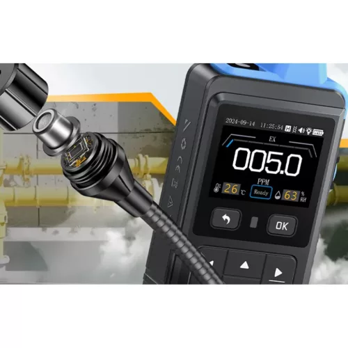 FNIRSI GD-02 színes kijelzős éghetőgáz-érzékelő-5905156102378 4 kép