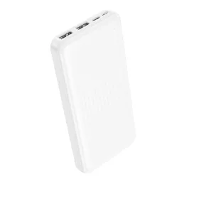 Borofone Power Bank 10000mAh BJ78 Clever - 2xUSB - fehér-6941991121487 1 kép