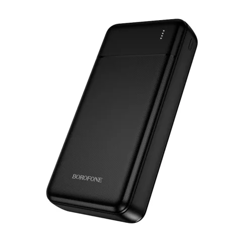 Borofone Power Bank 20000mAh BJ88A Clever - 2xUSB - fekete-6941991126994 3 kép