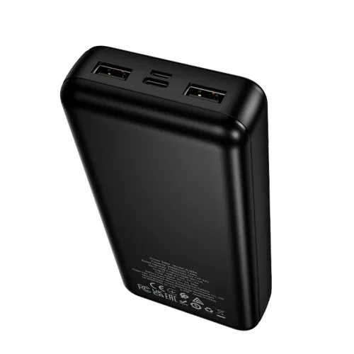 Borofone Power Bank 20000mAh BJ88A Clever - 2xUSB - fekete-6941991126994 4 kép