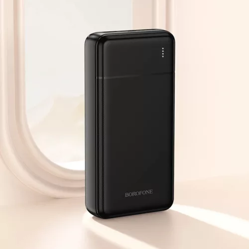 Borofone Power Bank 20000mAh BJ88A Clever - 2xUSB - fekete-6941991126994 5 kép