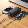 Borofone Power Bank 30000mAh BJ78B Clever - 2xUSB - fekete-6941991121517 7 kép