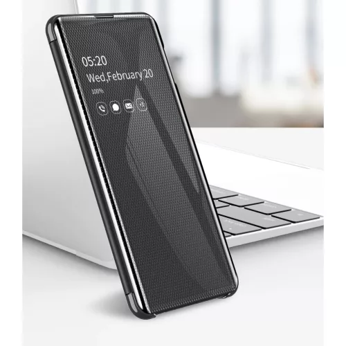 SMD Luxury View fliptok iPhone 11 tok ezüst színben-0000000021557 4 kép