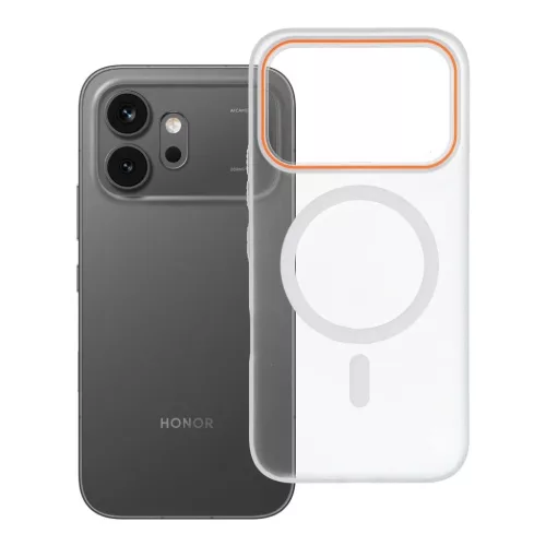 Honor 600 / 600 Pro Go Orange MagSafe kompatibilis átlátszó tok-5903396471964 7 kép