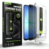 Samsung Galaxy A16 4G / A16 5G / A17 4G / A17 5G Techsuit TitanGlass CrystalHD Adatvédelmi üvegfólia [Ujjlenyomat feloldással kompatibilis] üvegfólia