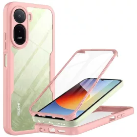Xiaomi Redmi A7 Pro 4G Pink Techsuit ColorVerse 360 Series fliptok + �-5949419368569 1 kép