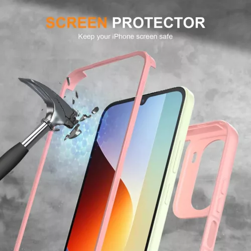 Xiaomi Redmi A7 Pro 4G Pink Techsuit ColorVerse 360 Series fliptok + �-5949419368569 5 kép