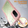 Xiaomi Redmi A7 Pro 4G Pink Techsuit ColorVerse 360 Series fliptok + �-5949419368569 6 kép