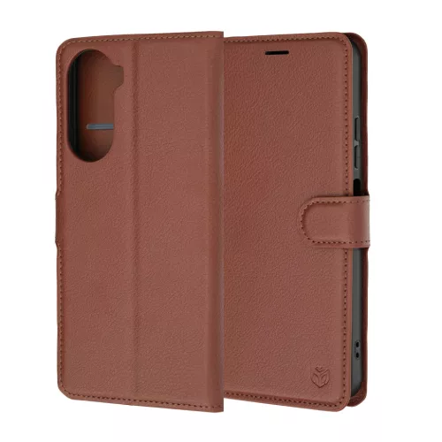 Xiaomi Redmi A7 Pro 4G Barna Techsuit Bőr Fliptok-5949419368842 4 kép