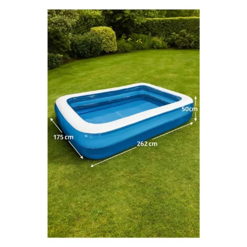 Avenli 26-323201 felfújható gyerekmedence, 262 x 175 x 50 cm, 780 li-5999084975838 8 kép
