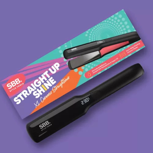 SBB SBST-2000-EU Straight Up Shine XL kerámia hajvasaló-5010777161397 7 kép