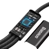 Micro USB Type-C - Lightning/ USB Type-C/ Micro USB kábel 1.5m fekete-6953156204294 5 kép