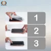  Samsung Galaxy S26 Plus fekete Tel Protect pormentes, könnyen illesz-5900217503941 2 kép