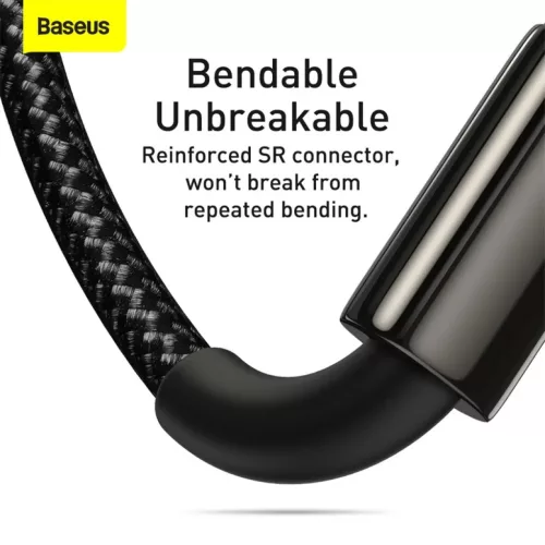 Baseus Tungsten USB - Lightning/ Micro USB/ USB Type-C kábel 3.5A 1.5-6953156204973 7 kép