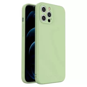 iPhone 12 Pro Max Wozinsky Color Case szilikon tok zöld-9111201928855 1 kép
