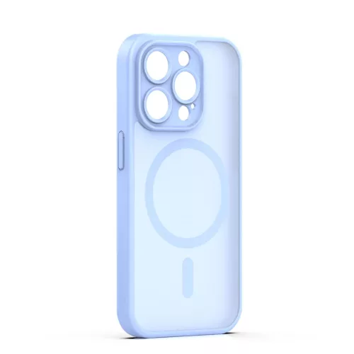 iPhone 14 Pro Világoskék Mag Matt tok-5907674522317 2 kép