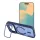iPhone 17 Pro Max Forcell F-Protect Shadow Stand Premium MagSafe-kompatibilis sötétkék tok