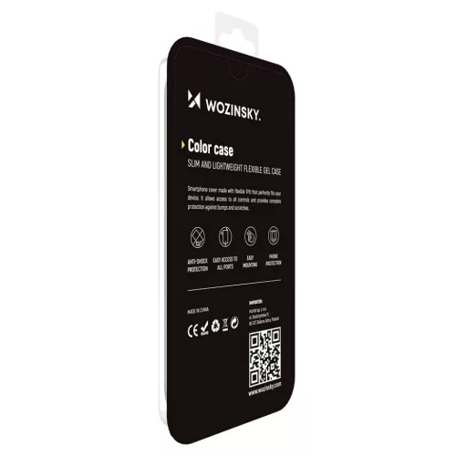 Wozinsky Color Case szilikon tok iPhone 11 Pro rózsaszín -9111201929203 3 kép