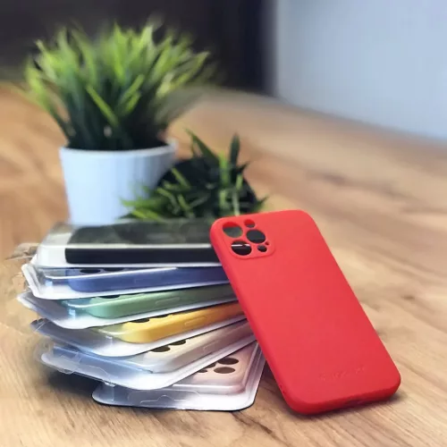 Wozinsky Color Case szilikon tok iPhone 11 Pro rózsaszín -9111201929203 5 kép
