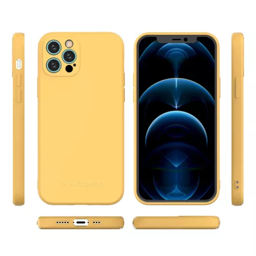 iPhone 12 Pro Wozinsky Color Case szilikon tok pink-9111201928893 4 kép