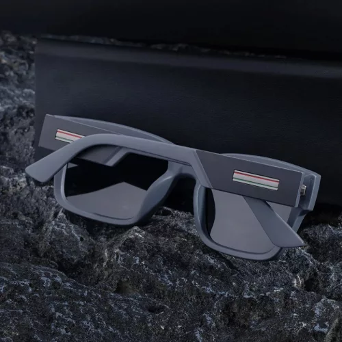 Techsuit - Polarizált napszemüveg (8491) - Férfiak számára, UV v�-5949419371439 5 kép