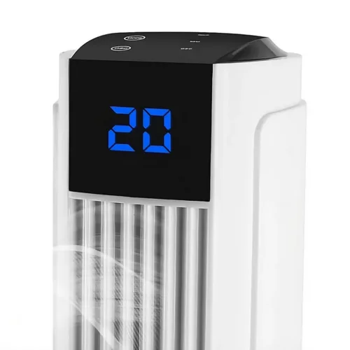 LTC toronyventilátor 82 cm 50 W fehér + távirányító-5902270787825 1 kép