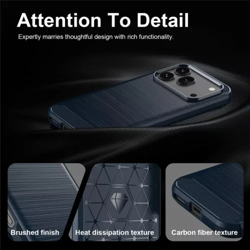  Honor 600 / 600 Pro Kék Techsuit - Carbon Silicone tok-5949419371118 4 kép