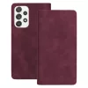 Samsung Galaxy A52 4G / A52 5G / A52S 5G Smart Suede bordó tok-5907674562498 1 kép