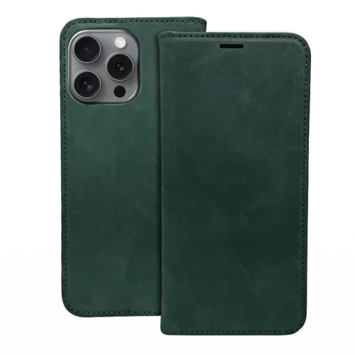 iPhone 15 zöld Smart Velúr tok-5907674562887 2 kép