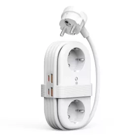 Orico AP3 65 W GaN 6 az 1-ben hálózati elosztó 2× AC + 2× USB-A +-6942227174567 1 kép