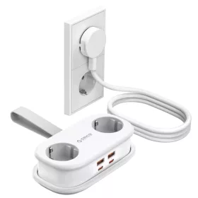 Orico AP3 65 W GaN 6 az 1-ben hálózati elosztó 2× AC + 2× USB-A +-6942227174567 2 kép