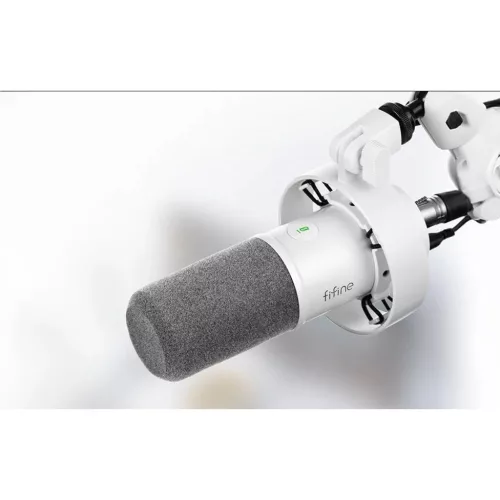 Fifine T688W dinamikus mikrofon (fehér)-5410464334668 5 kép