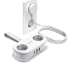 Orico APP 15.5W 5in1 Hálózati elosztó 2x AC + 2x USB-A + 1x USB-C --6942227174529 1 kép