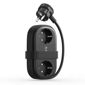 Orico AP3 65W GaN 6 az 1-ben Hálózati elosztó 2x AC + 2x USB-A + 2x-6942227174550 1 kép