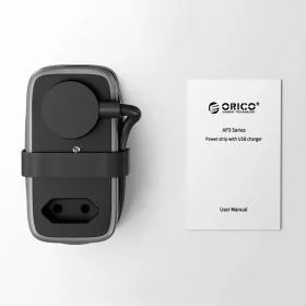 Orico AP3 65W GaN 6in1 hálózati elosztó 2x AC + 2x USB-A + 2x USB-C-6942227174598 2 kép
