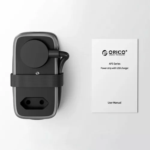 Orico AP3 65W GaN 6in1 hálózati elosztó 2x AC + 2x USB-A + 2x USB-C-6942227174598 2 kép